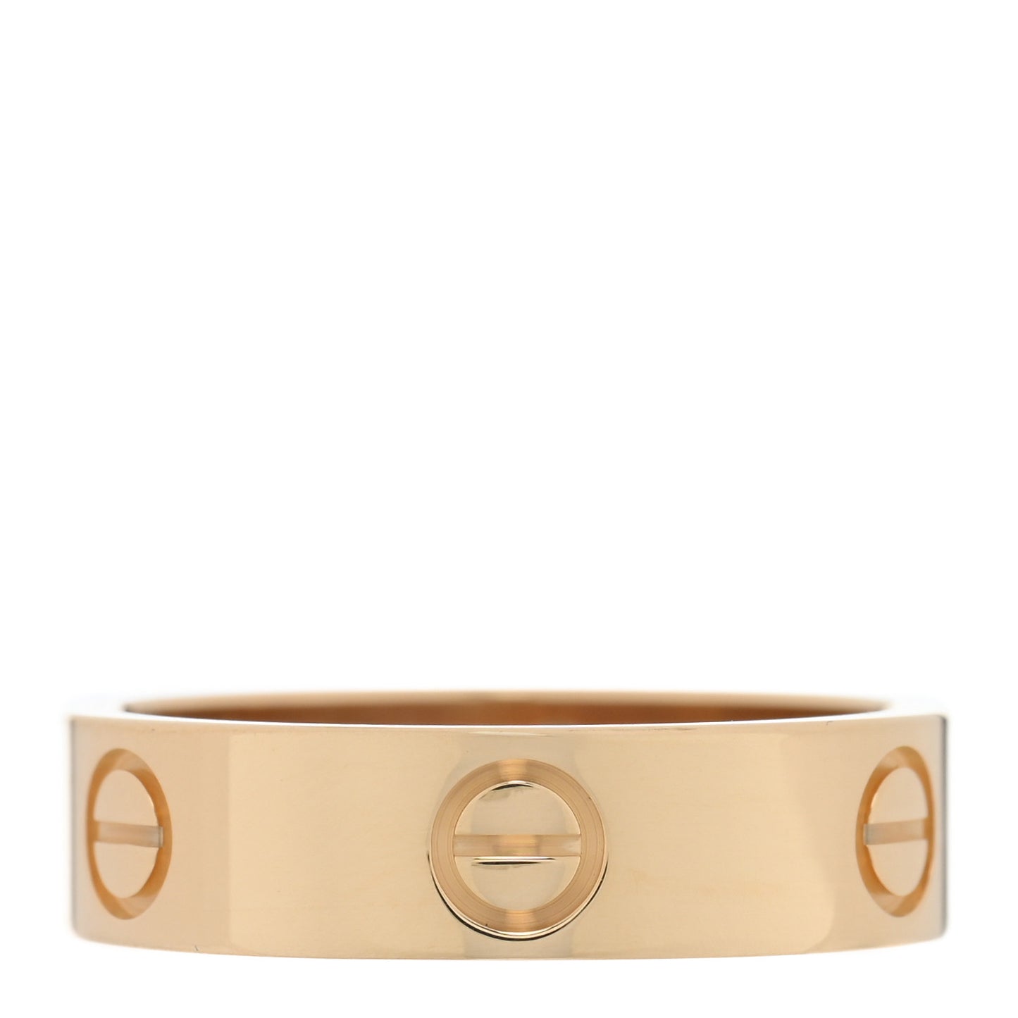 18K Yellow Gold 5.5mm LOVE Ring 58 8.25