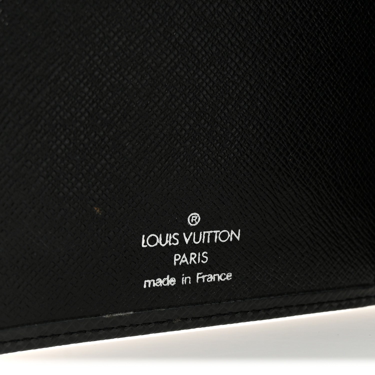 Louis Vuitton Taiga Checkbook Pocket Agenda Cover Ardoise 6 of 7