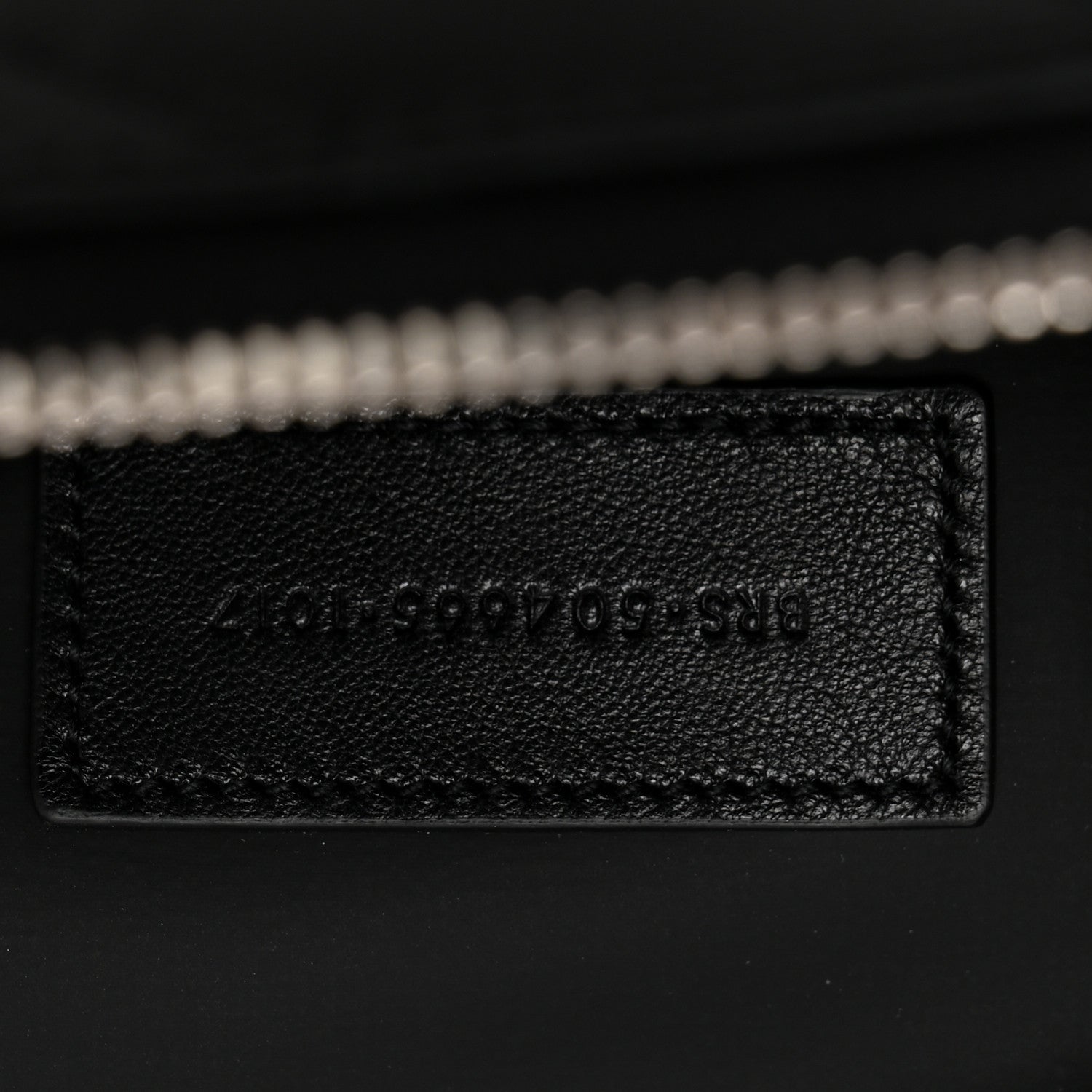 Saint Laurent Lambskin Matelasse Cosmetic Case Black 7 of 7