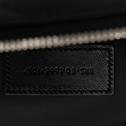 Saint Laurent Lambskin Matelasse Cosmetic Case Black 7 of 7