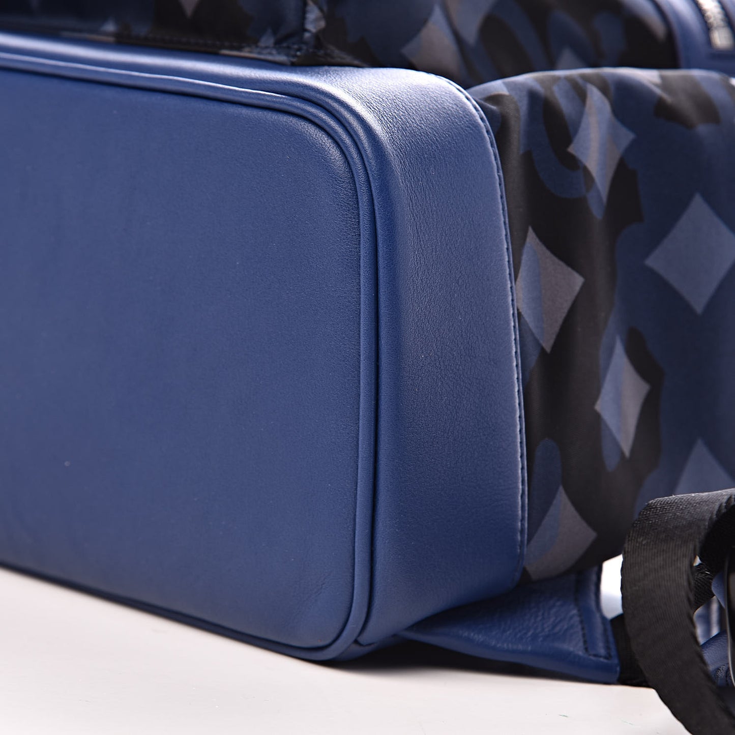 Nylon Camo Dieter Medium Backpack Estate Blue