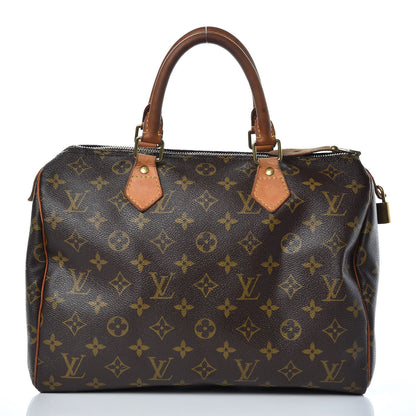 Louis Vuitton Monogram Speedy 30 1 of 18