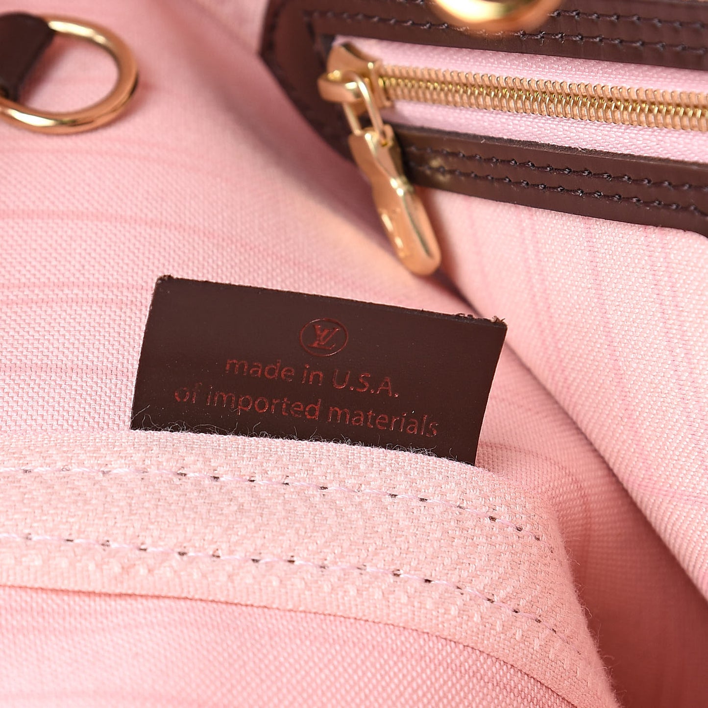 Damier Ebene Neo Neverfull MM Rose Ballerine