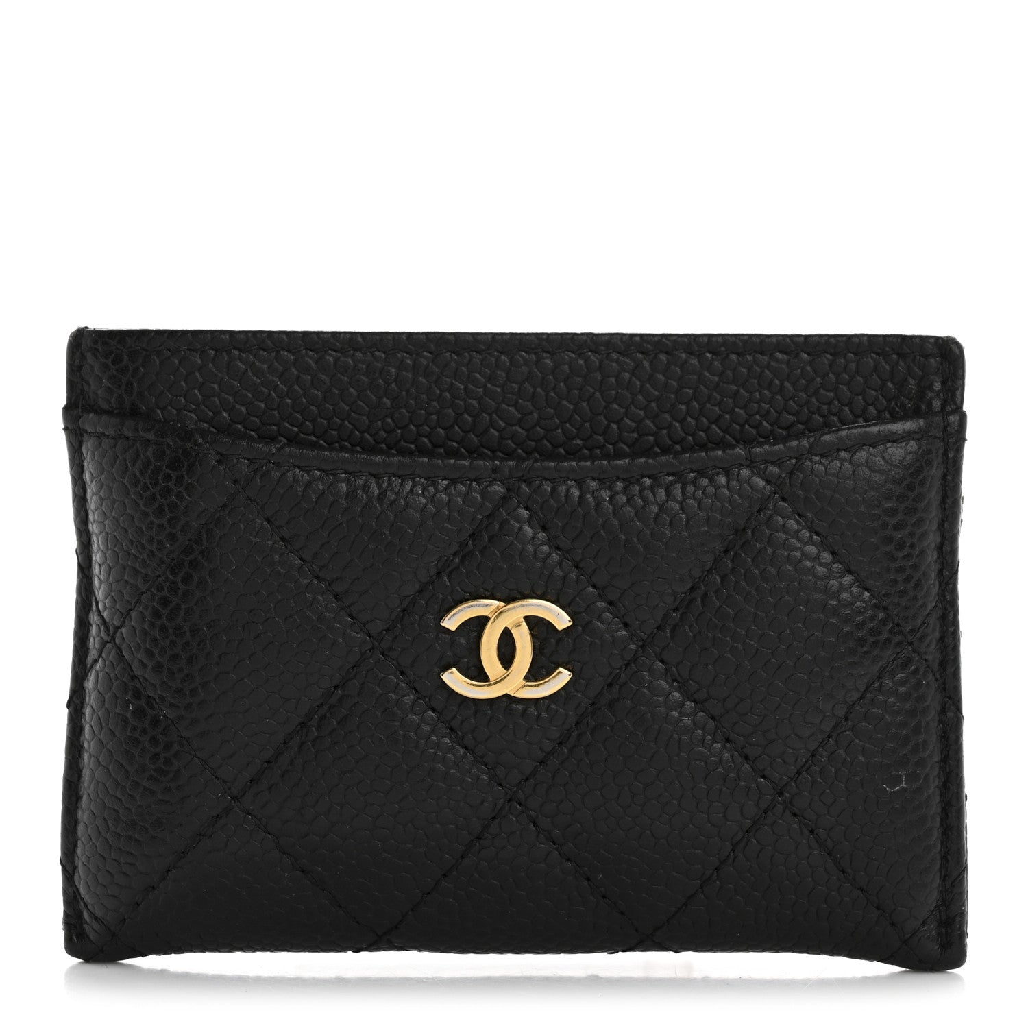 Chanel Caviar Quilted Card Holder Black 1 of 11