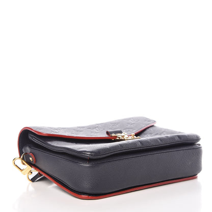 Louis Vuitton Empreinte Pochette Metis Marine Rouge 4 of 10