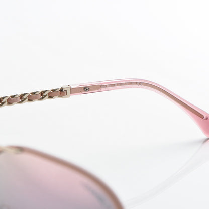Chanel Pilot Winter Sunglasses 4219 Light Pink 6 of 7