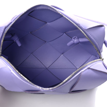 Bottega Veneta Lambskin Intreccio Small Cassette Camera Bag Wisteria 5 of 11