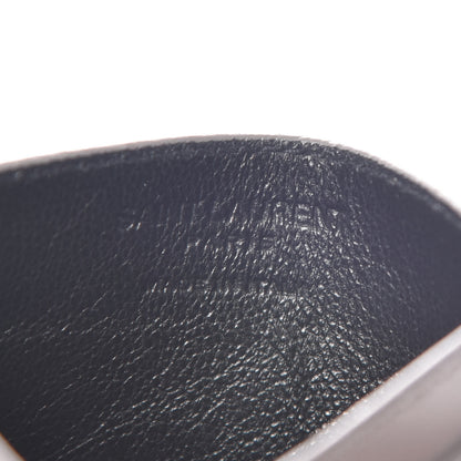 Saint Laurent Calfskin Credit Card Case Fog 6 of 12