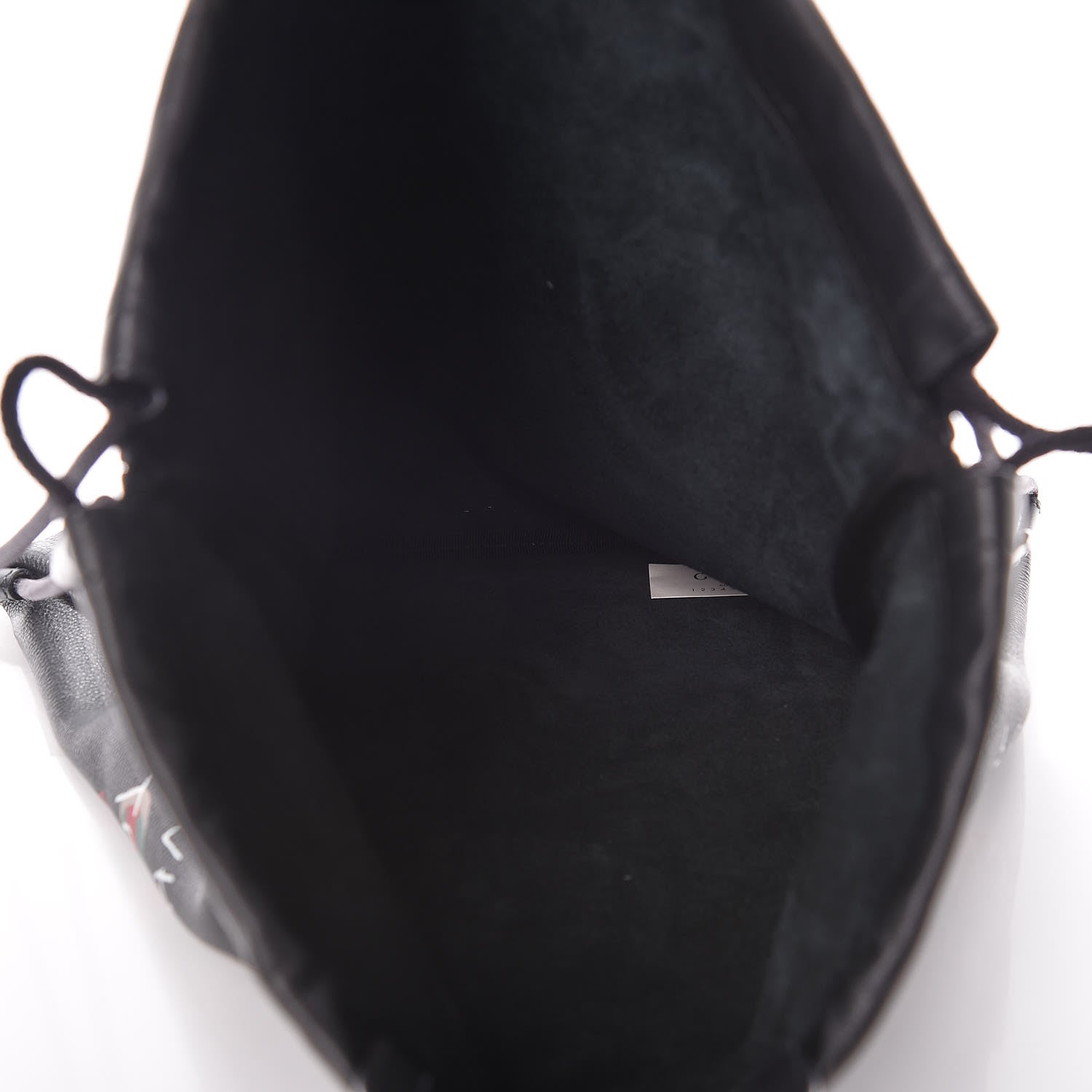 Gucci Calfskin Coco Capitan Logo Drawstring Backpack Black 7 of 9