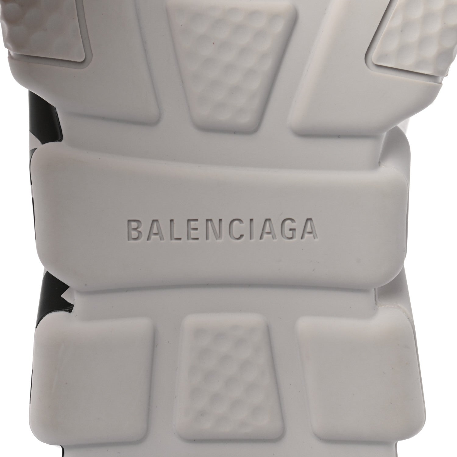 Balenciaga Neoprene Knit Mens Speed Graffiti Sneakers 42 White Black 6 of 8