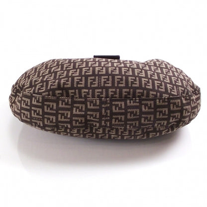 Fendi Zucchino Hobo Shoulder Bag Tobacco 4 of 12