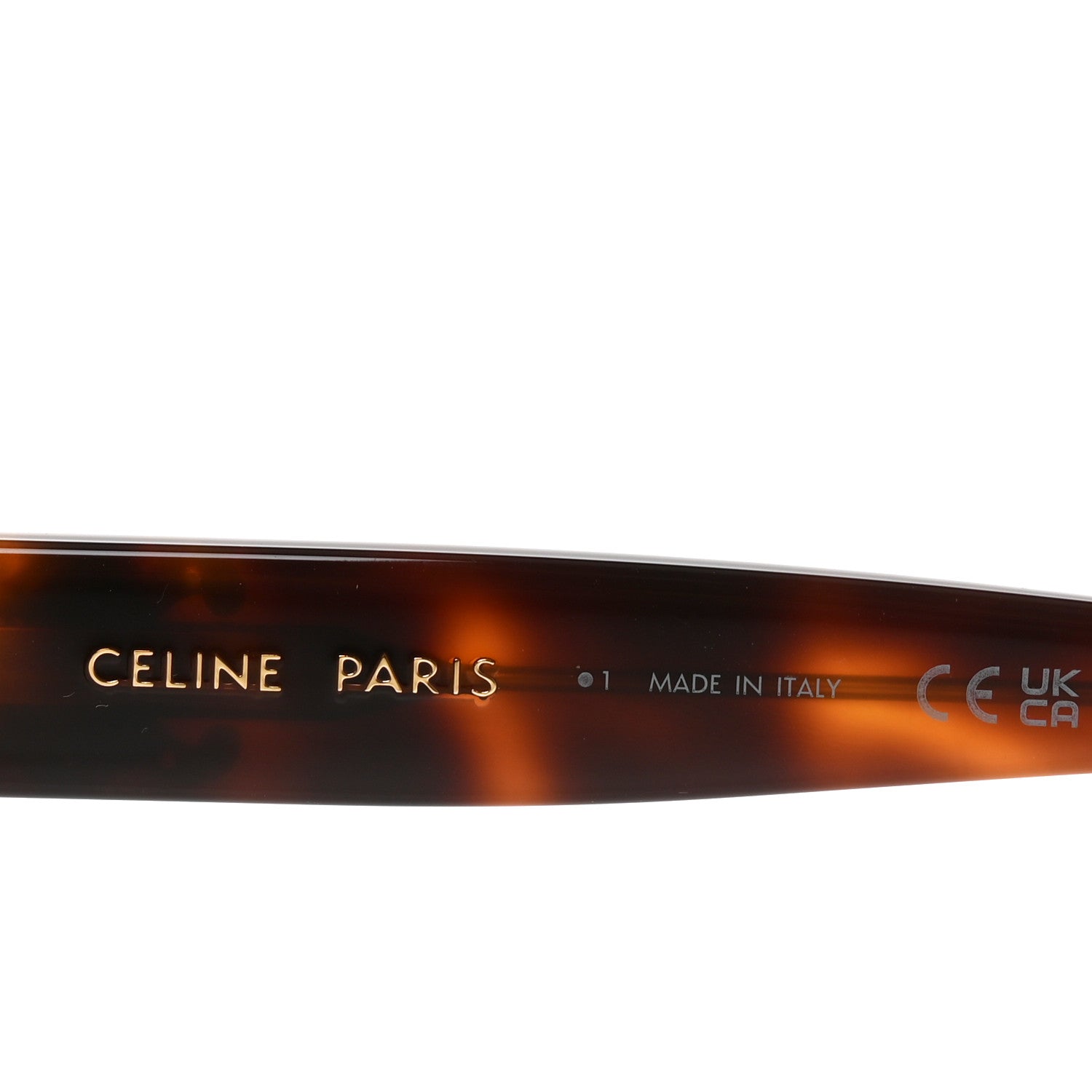 Celine Acetate Triomphe 17 Sunglasses CL40323U Classic Havana 5 of 7