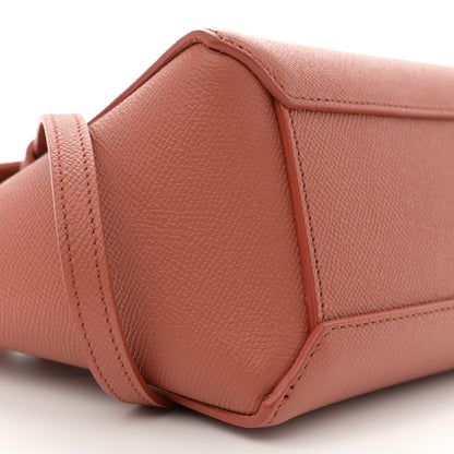 Celine Grained Calfskin Nano Belt Bag Terracotta 9 of 12