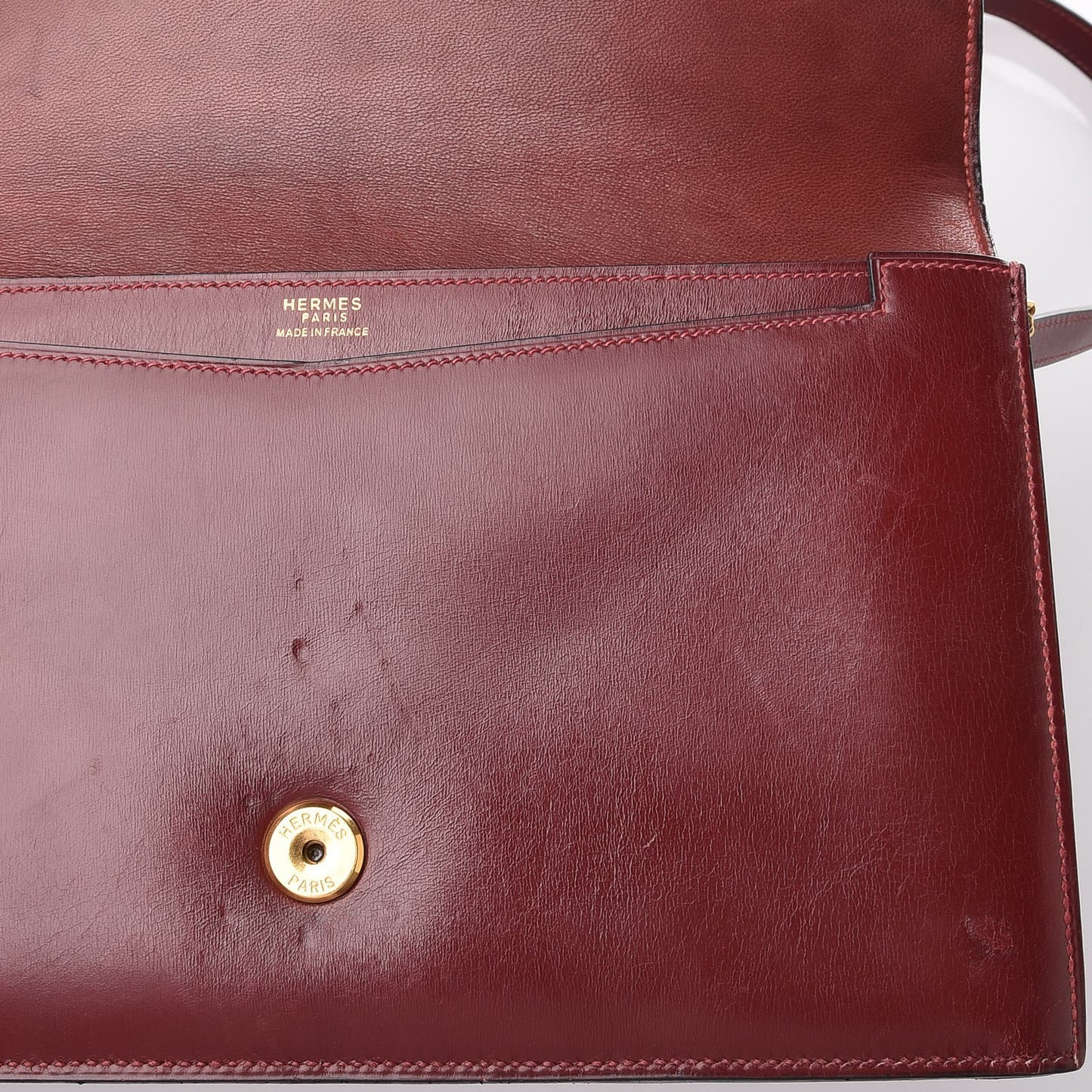 Box Lydie Clutch Rouge H