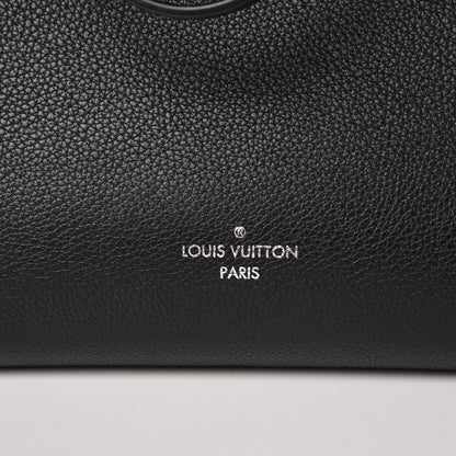 Louis Vuitton Calfskin Lockme Cabas Black 6 of 16