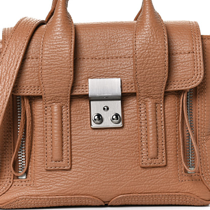 3.1 Phillip Lim Textured Calfskin Mini Pashli Satchel Tan 7 of 9