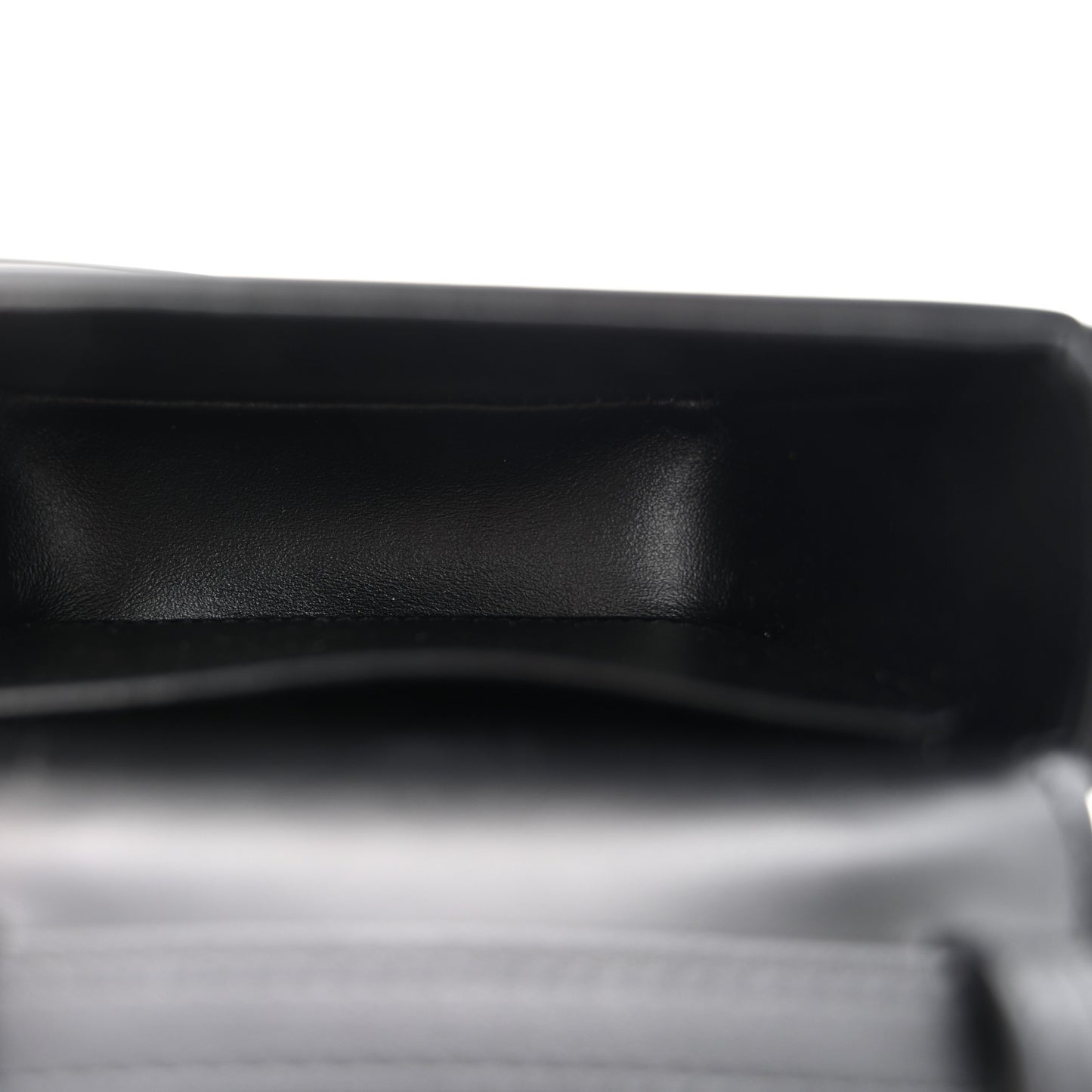Shiny Calfskin Mini Triomphe Black