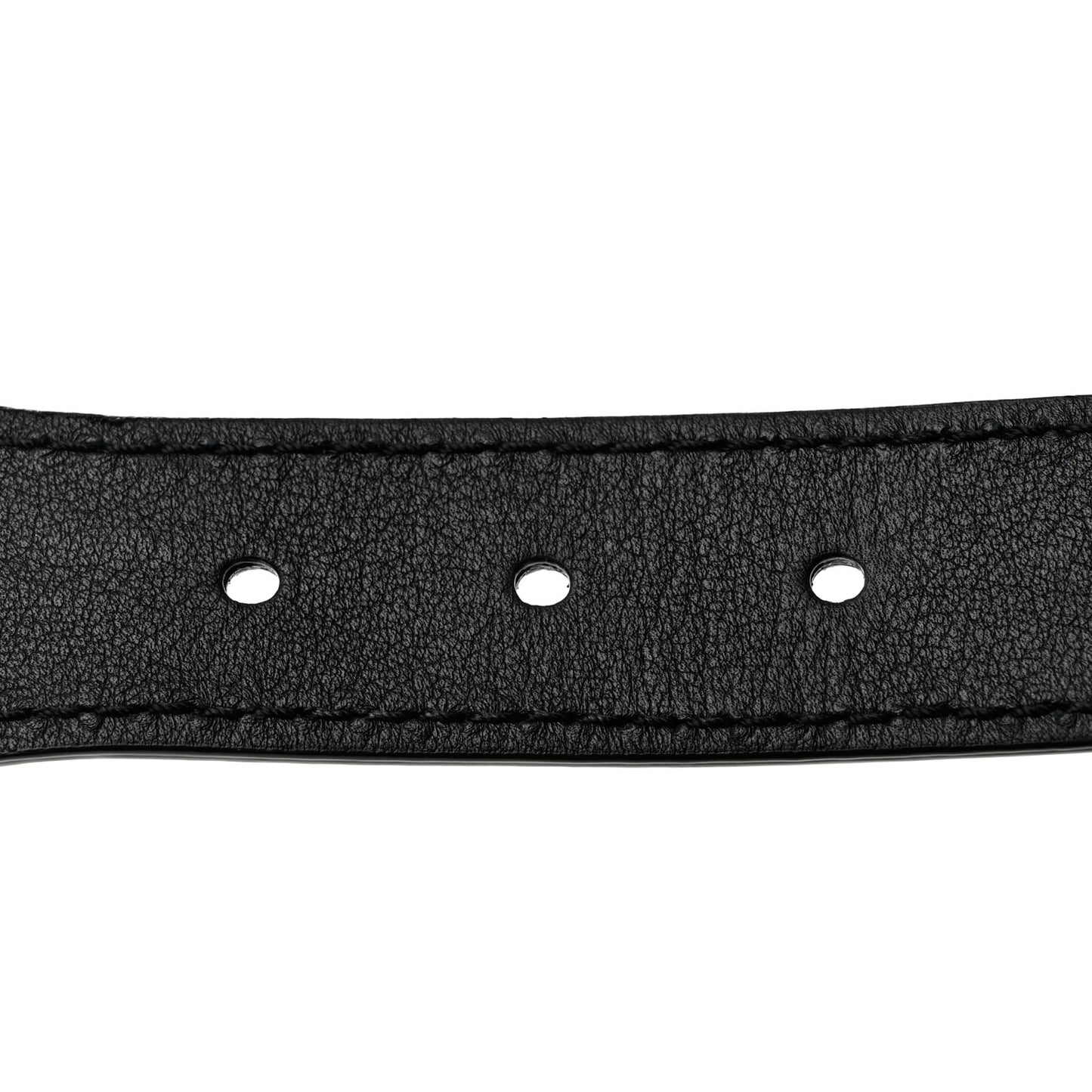 Canvas Embroidered Large Book Belt 80 32 Bleu