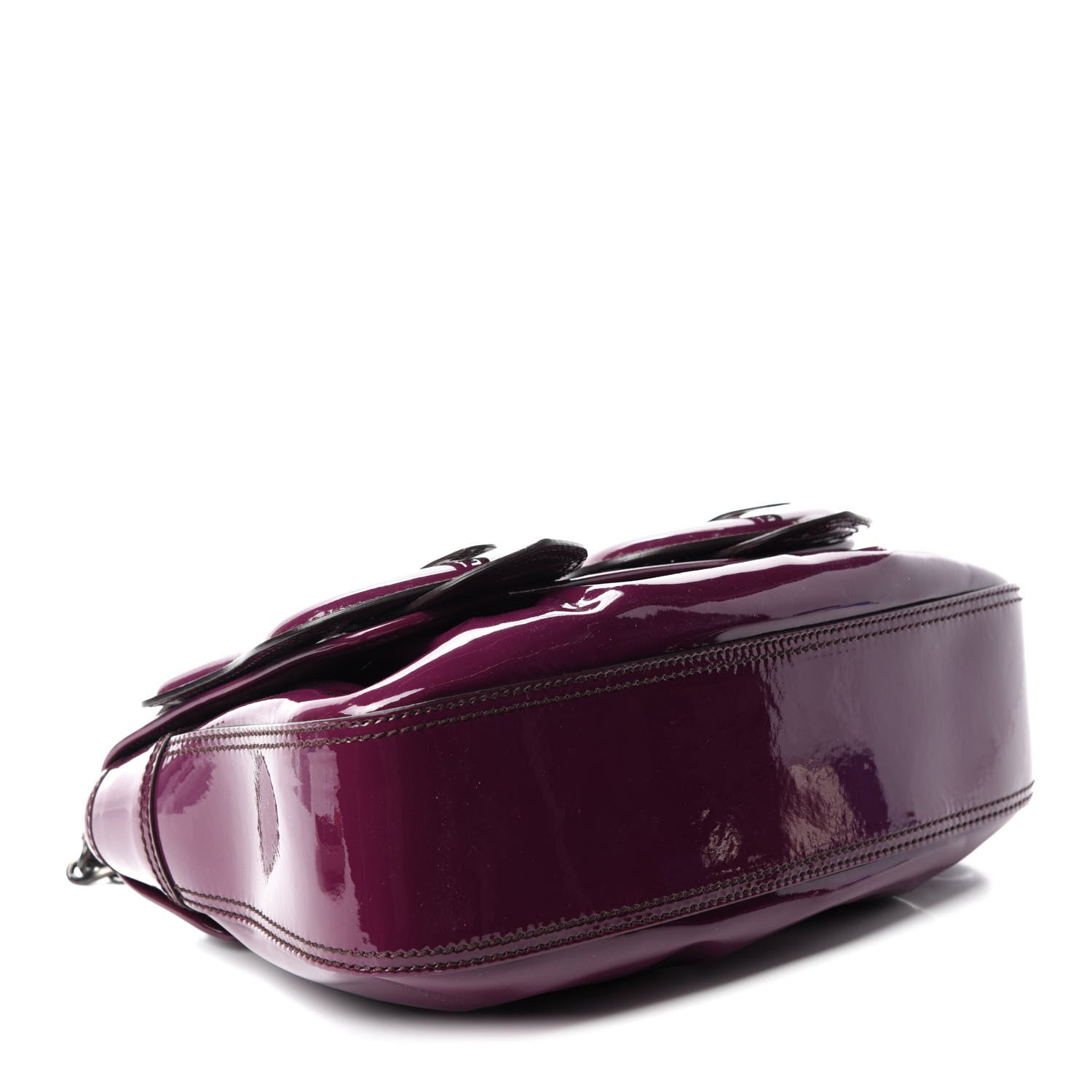 Fendi Patent B Bag Purple 4 of 11
