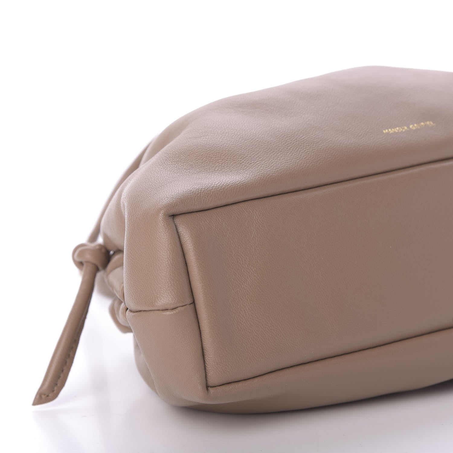 Mansur Gavriel Lambskin Cloud Mini Clutch Biscotto 6 of 8