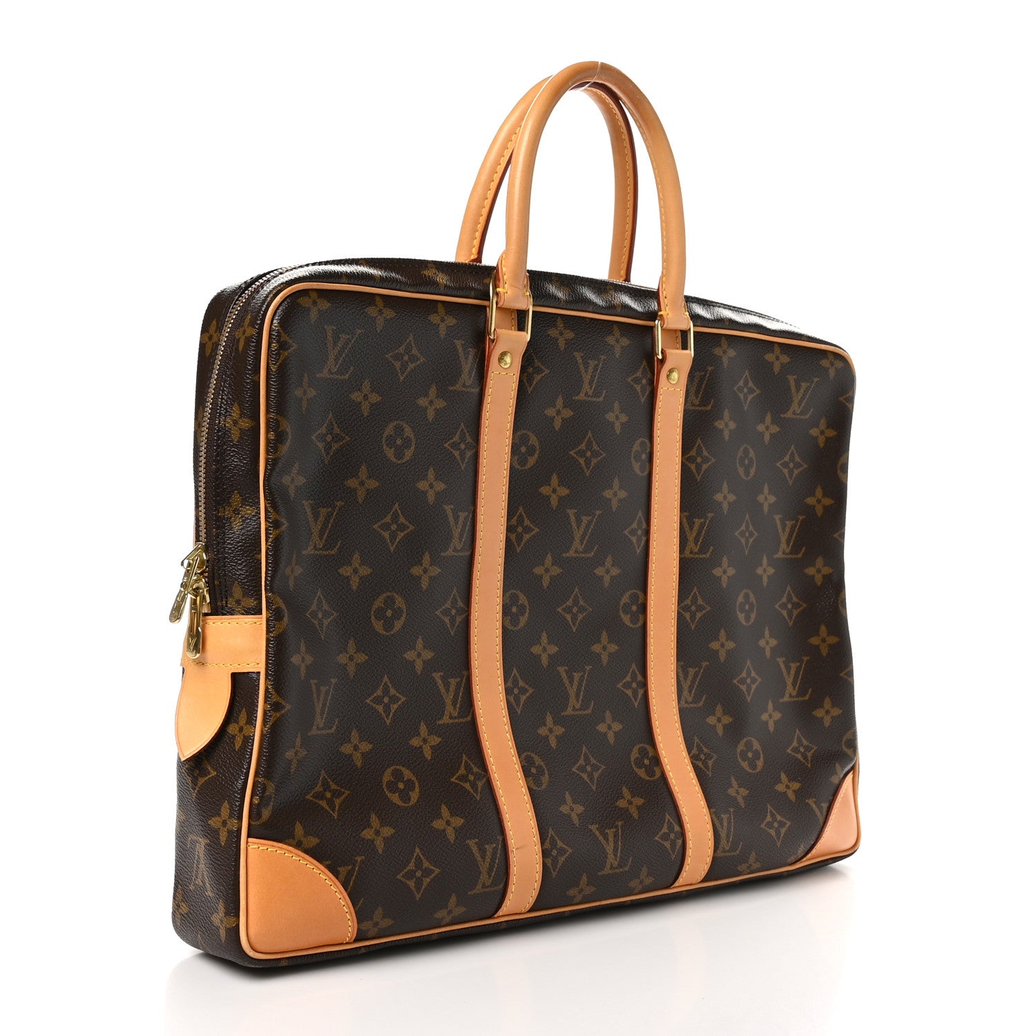 Louis Vuitton Monogram Porte-Documents Voyage Briefcase 3 of 10