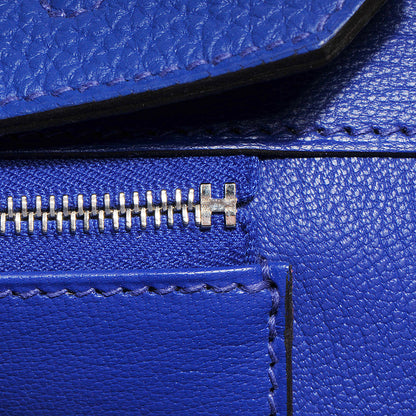 Hermes Togo Birkin 35 Bleu Electrique 26 of 29