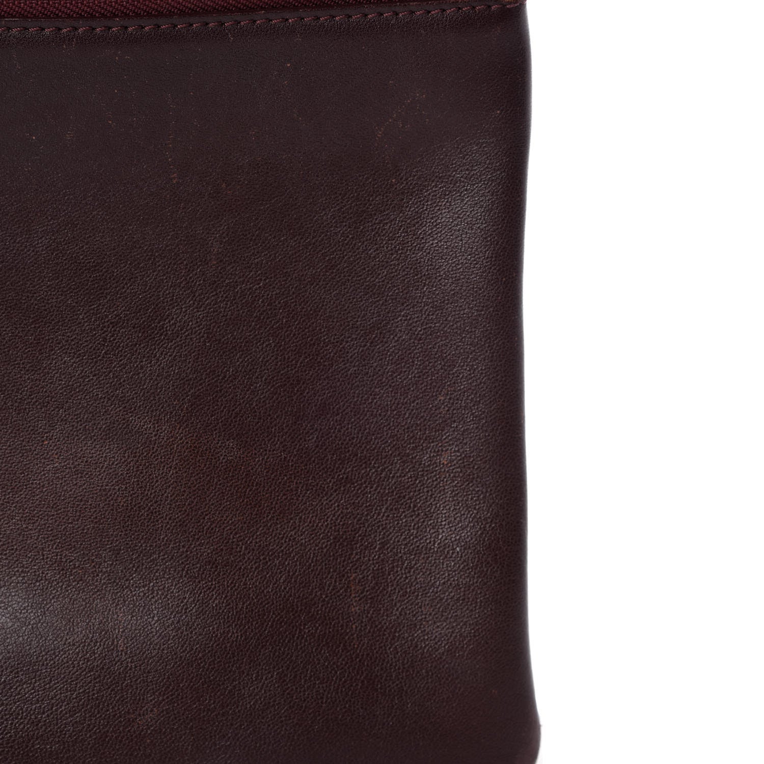 Celine Smooth Lambskin Large Trio Crossbody Bag Bordeaux 17 of 17