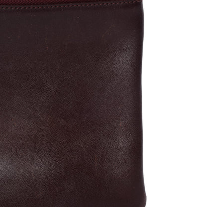 Celine Smooth Lambskin Large Trio Crossbody Bag Bordeaux 17 of 17