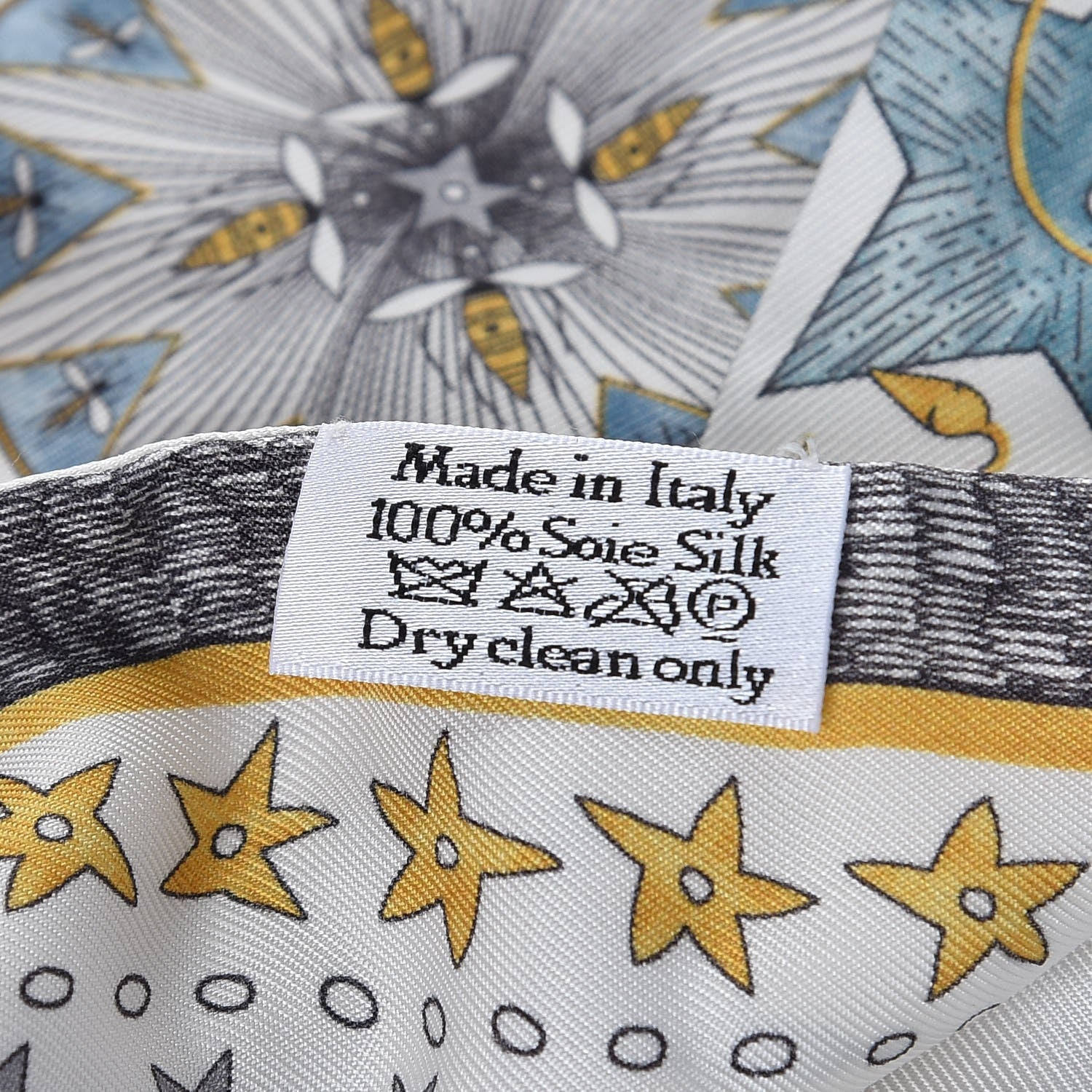 Christian Dior Silk L'Etoile Mitzah Scarf 4 of 4