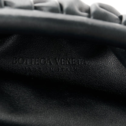 Bottega Veneta Smooth Butter Calf Teen Pouch Black 6 of 9