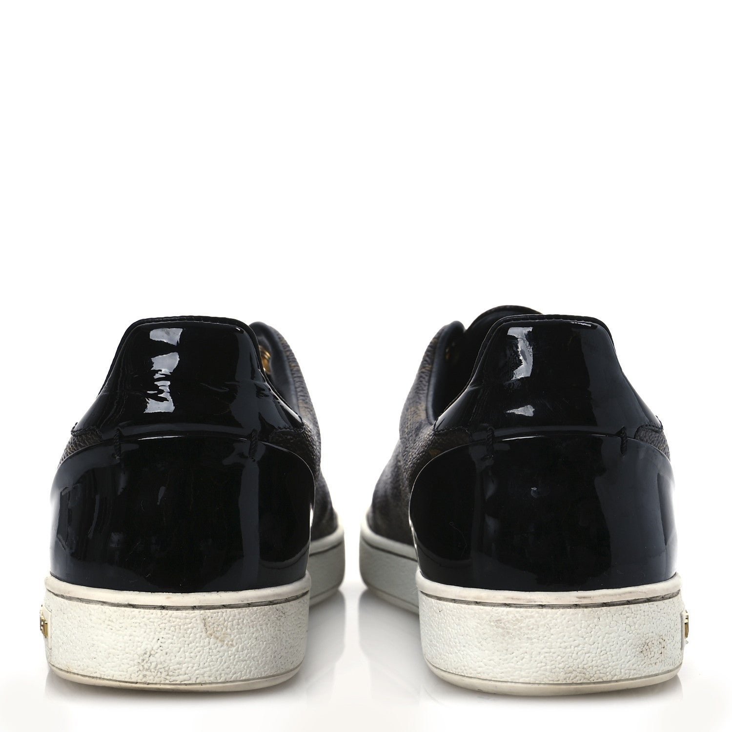 Louis Vuitton Patent Monogram Frontrow Sneakers 37.5 6 of 13
