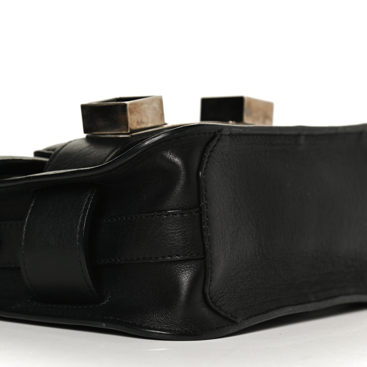 Calfskin PS11 Tiny Shoulder Bag Black