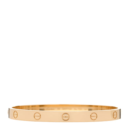 Cartier 18K Yellow Gold LOVE Bracelet 19 1 of 4