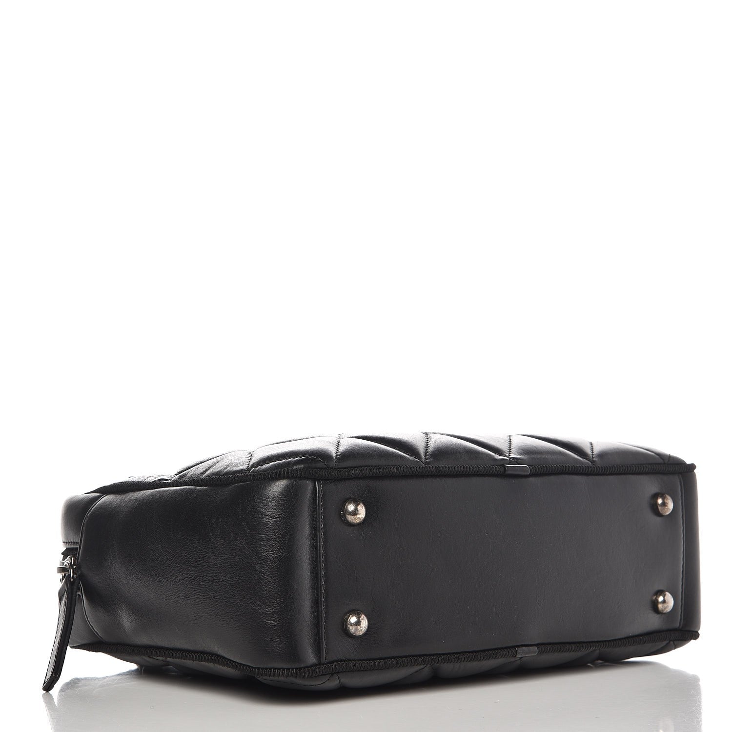 Chanel Calfskin Quilted Small Ballerine Camera Case Black 4 of 8