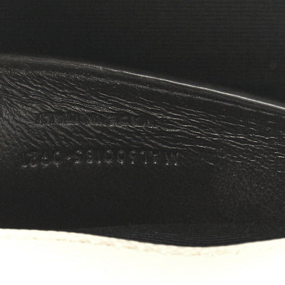 Saint Laurent Grain De Poudre Textured Mixed Matelasse Medium Triquilt Monogram Satchel Crema Soft 8 of 14