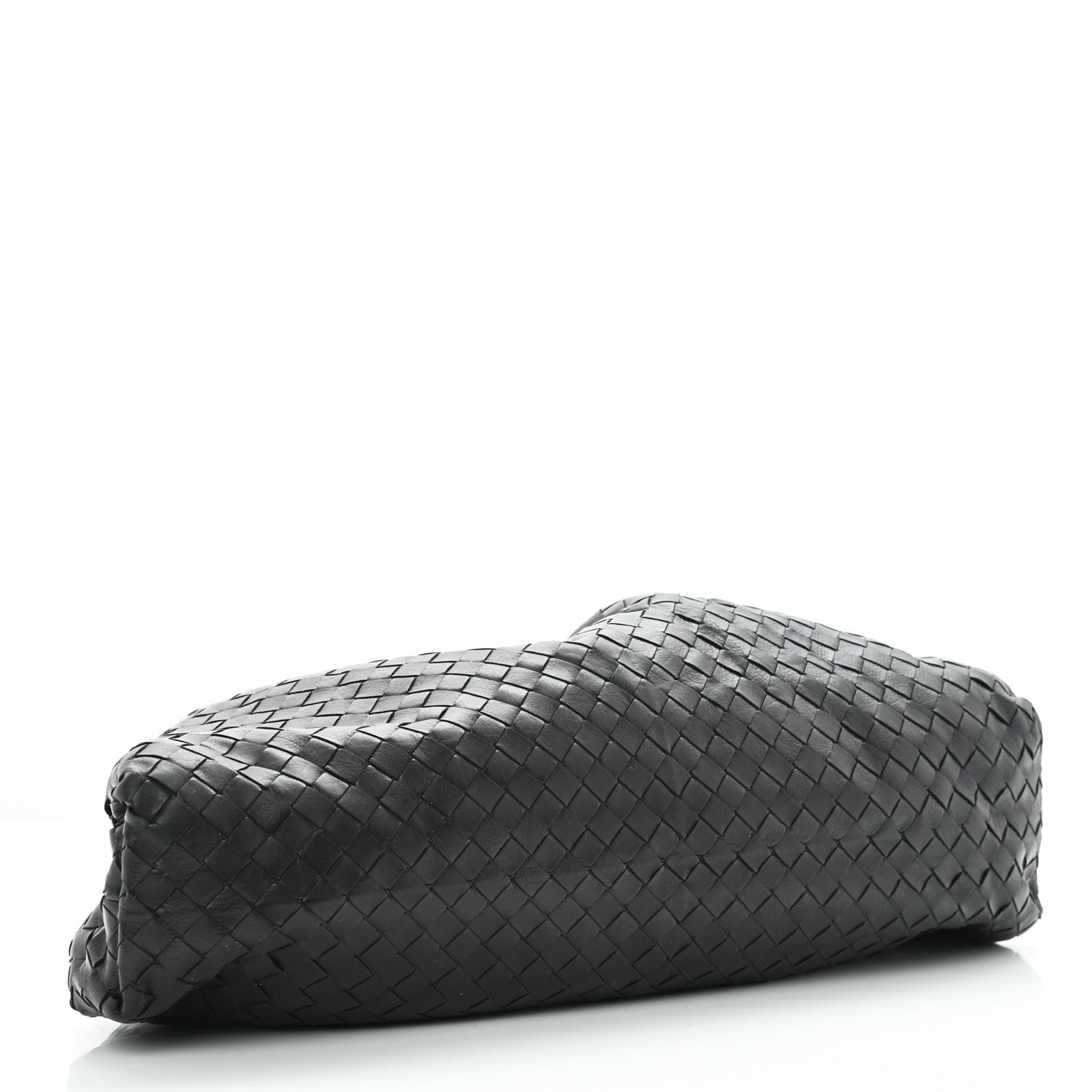 Bottega Veneta Nappa Maxi Intrecciato The Pouch Oversized Clutch Black 4 of 7