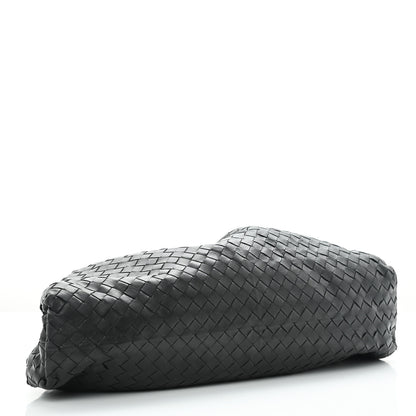 Bottega Veneta Nappa Maxi Intrecciato The Pouch Oversized Clutch Black 4 of 7