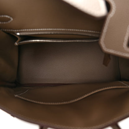 Hermes Togo Birkin 25 Etoupe 5 of 13