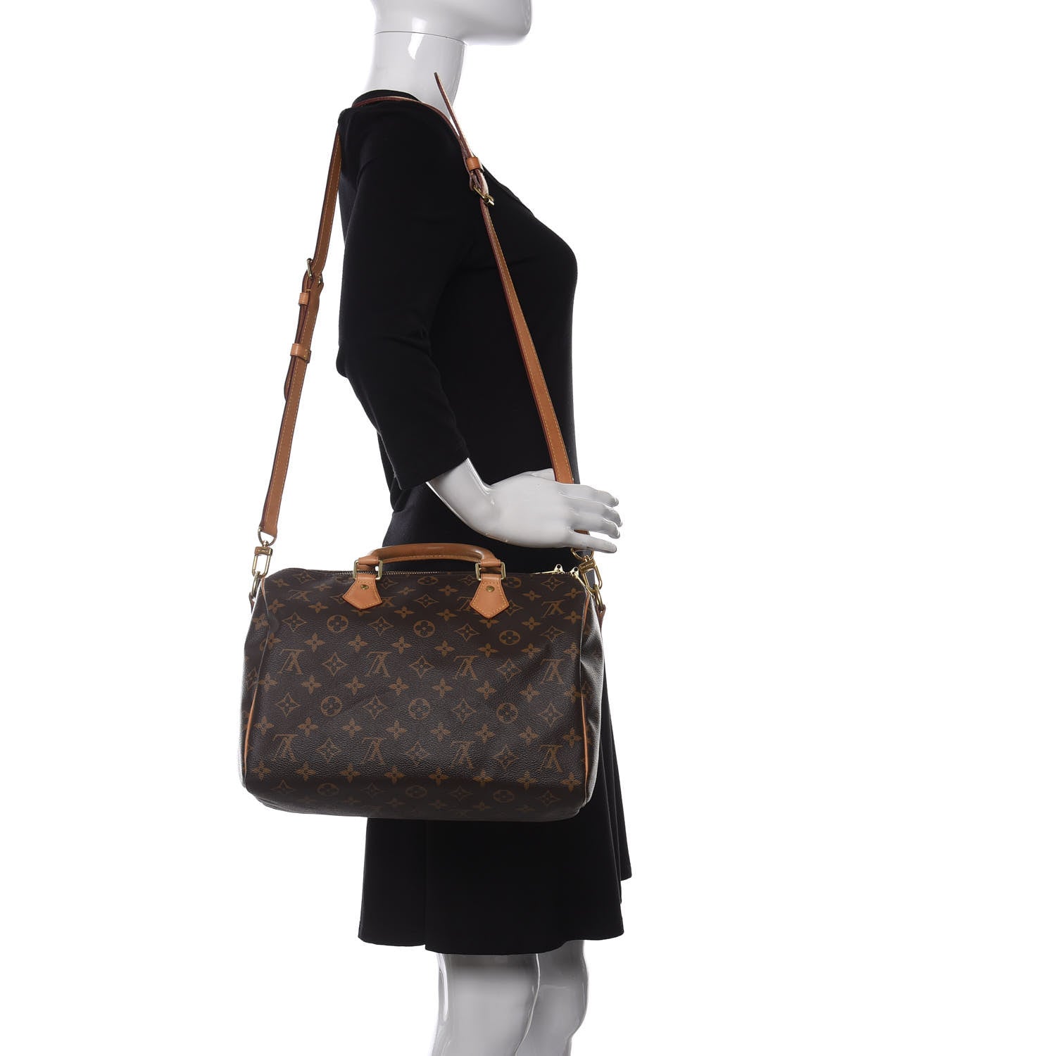 Louis Vuitton Monogram Speedy Bandouliere 30 2 of 11
