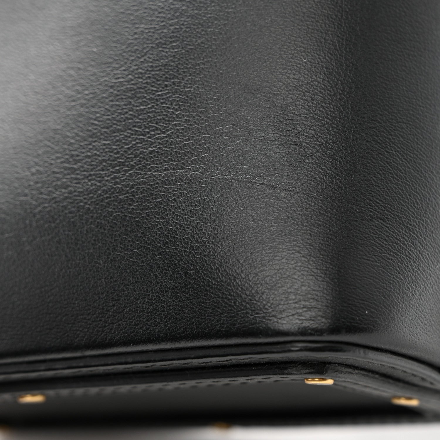 Chloe Smooth Calfskin Mini Roy Bucket Bag Black 10 of 11