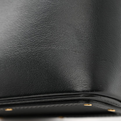 Chloe Smooth Calfskin Mini Roy Bucket Bag Black 10 of 11