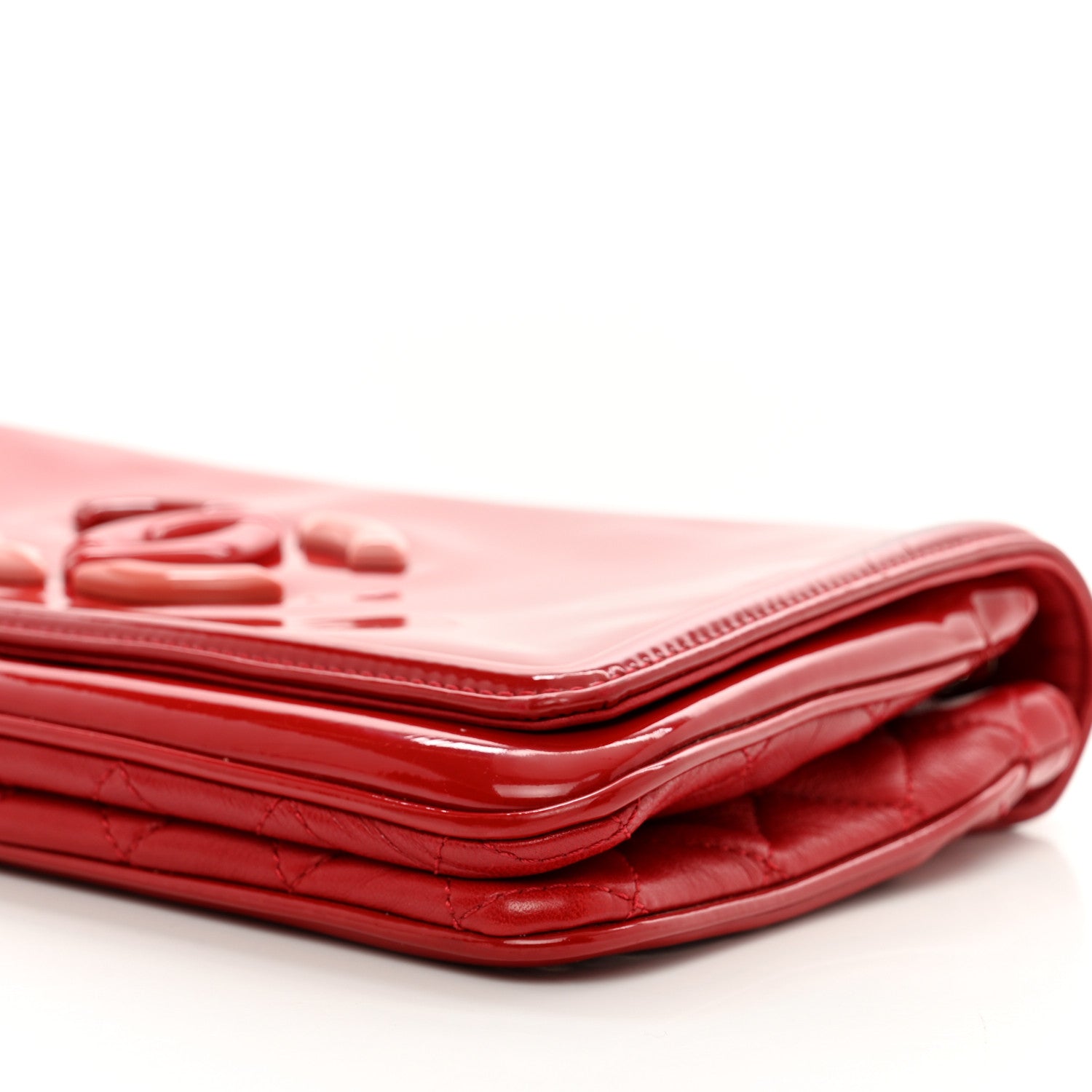 Chanel Vinyl Small Lipstick Flap Bag Red 10 of 12