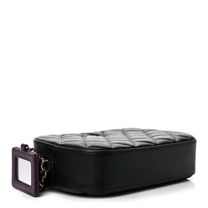 Chanel Caviar Quilted Vanity With Chain Black 4 of 11