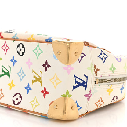 Louis Vuitton Monogram Multicolor Trouville White 9 of 10