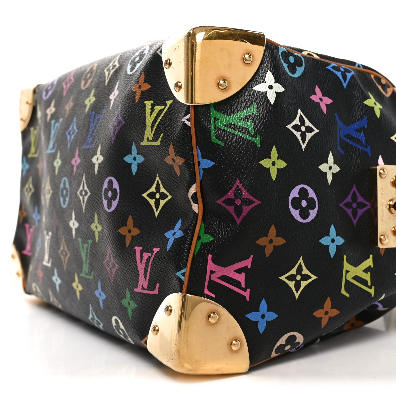 Louis Vuitton Monogram Multicolor Speedy 30 Black 9 of 9