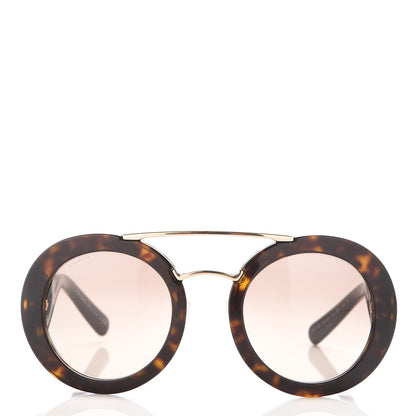 Prada Baroque Sunglasses SPR 13S Havana 2 of 5