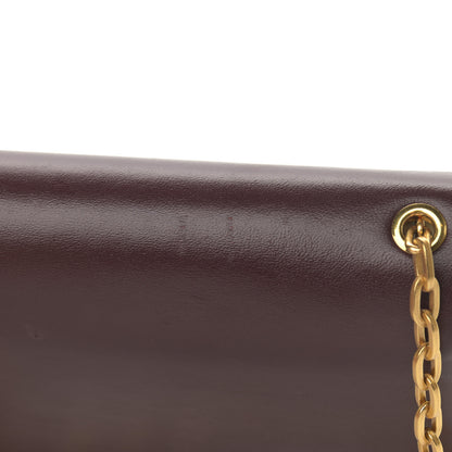 Mulberry Smooth Calfskin Multiflap Chain Clutch Oxblood Multicolor 13 of 14