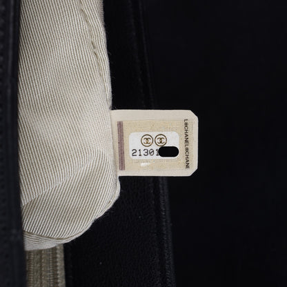 Chanel Washed Lambskin Quilted Maxi Chain Around Flap Black 6 of 7