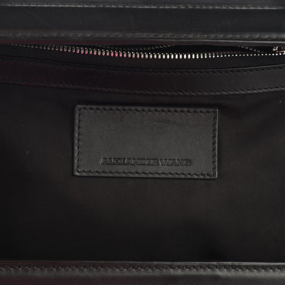 Alexander Wang Smooth Calfskin Large Chastity Bag Black Rhodium Hardware 6 of 7