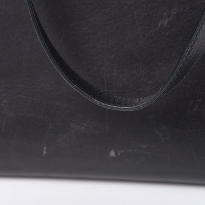 Mansur Gavriel Calfskin Large Shopping Tote Black Royal 22 of 22